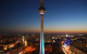 Panorama z Berlinem w tle.