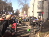 Ukrainian protesters...