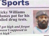 Ricky Williams blame...