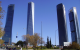 Wszystkie cztery wieże kompleksu handlowego "Cuatro Torres"